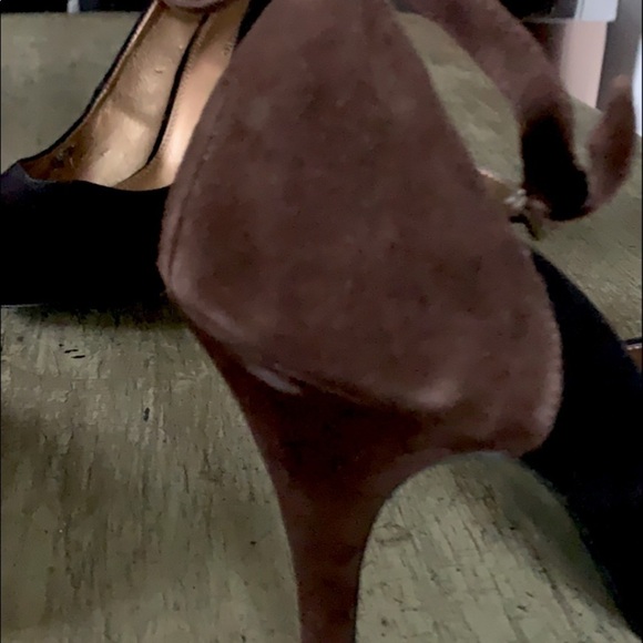 KELLY & katie Cooper Suede Ankle Strap Heels - Picture 11 of 14